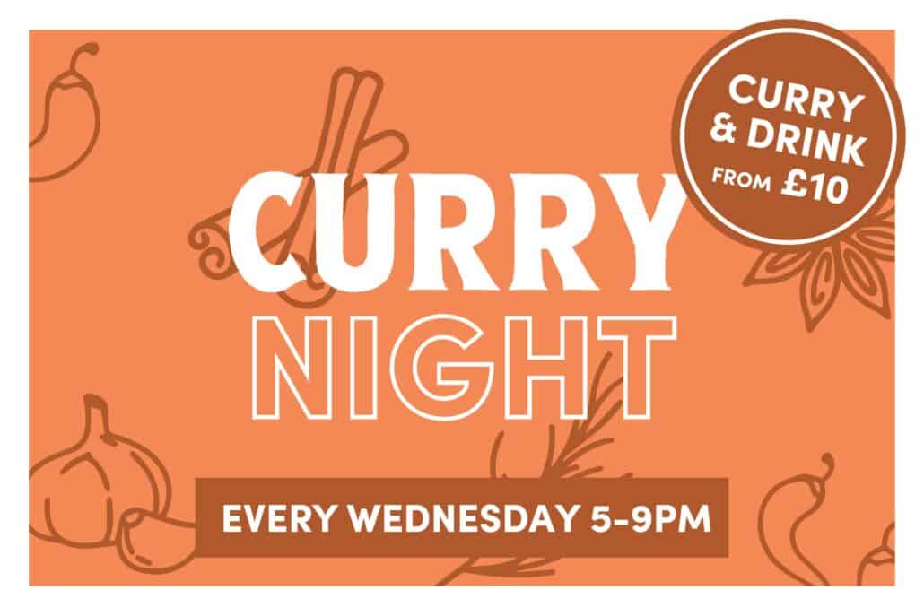 Pubs Near you - Curry Night Offer