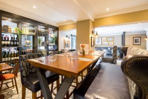 Dining room at The White Horse